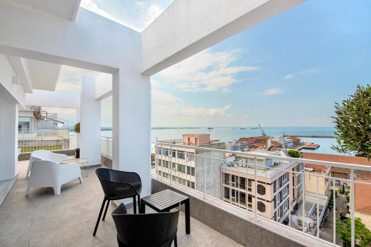 Oddity Seafront Penthouse Apartments Thessaloniki Exterior foto